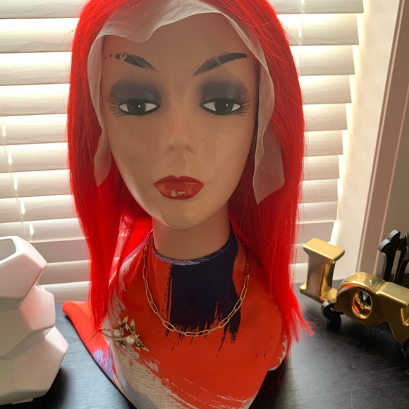 Bob 12inch virgin Human wig with frontal 13*4 lace - Picture 8 of 8